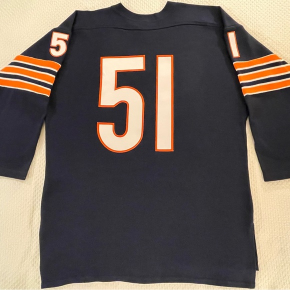 Champion Throwback Vintage Collection Bears : Dick Butkus Signed. - Picture 8 of 10